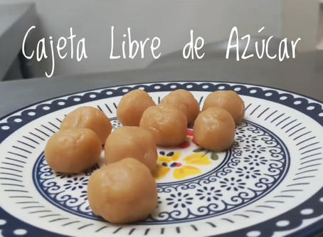 Receta de cajetas libres de azúcar