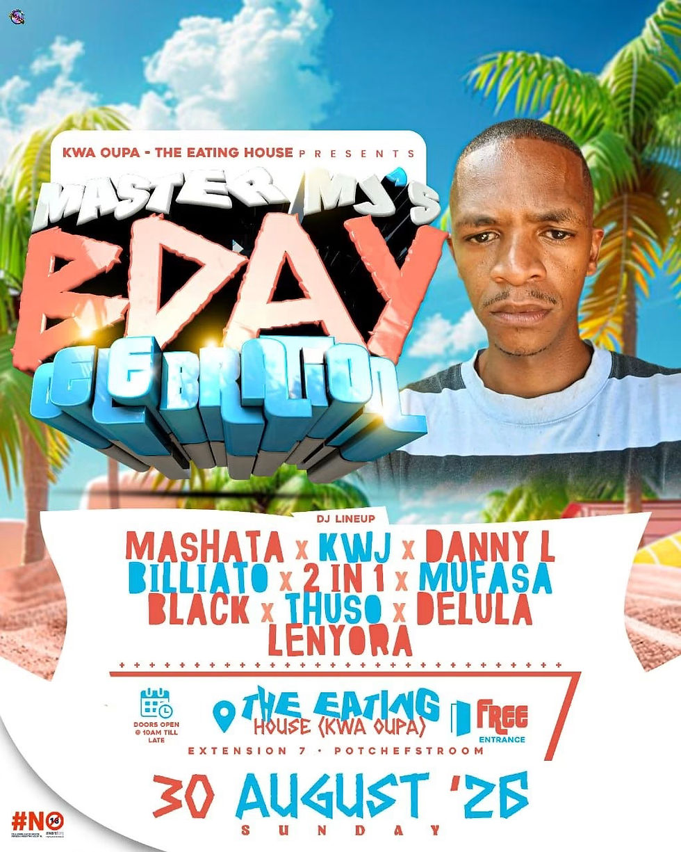 Potchefstroom Set to Host Master MJ’s Grand Birthday Celebration at Kwa Oupa