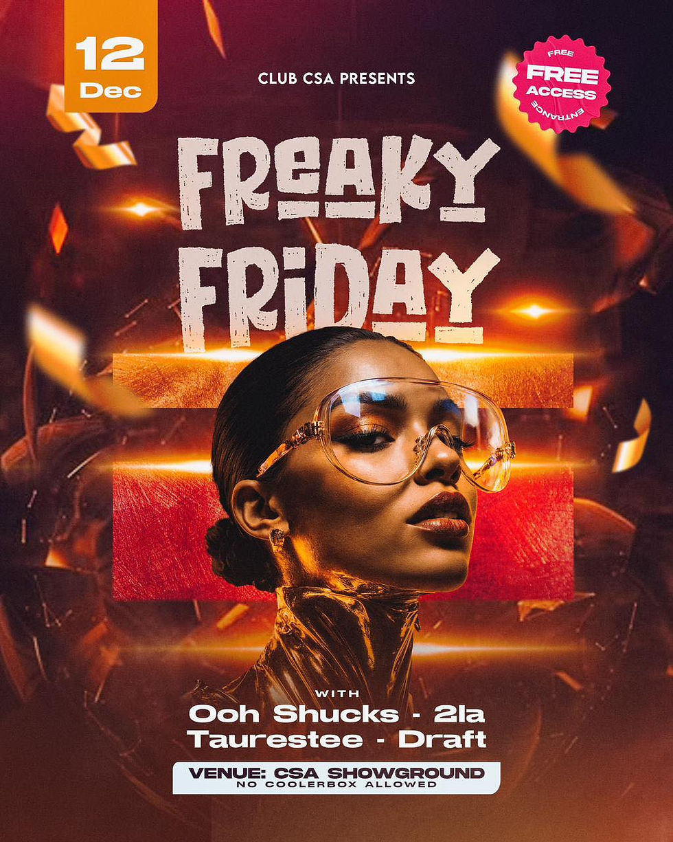 Club CSA Presents: Freaky Friday at the Showground!