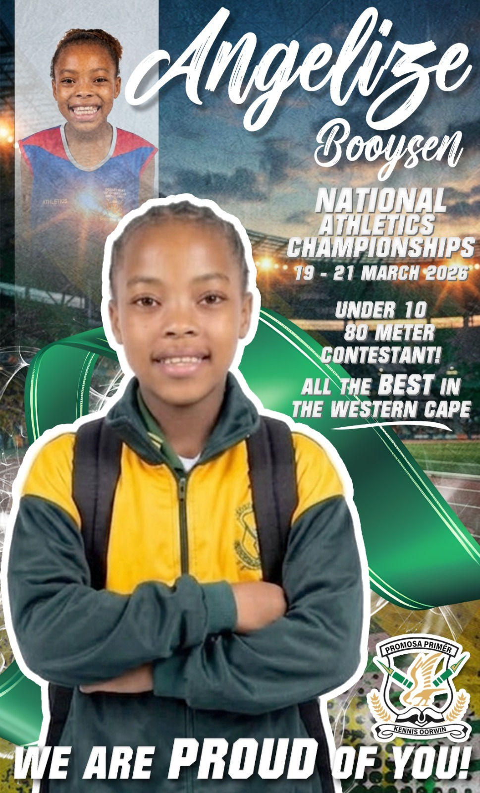 Promosa Primary’s Rising Star: Angelize Booysen Heads to Nationals!