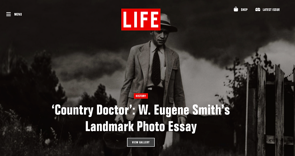 LIFE|'Country Doctor': W. Eugene Smith's Landmark Photo Essay, 1948