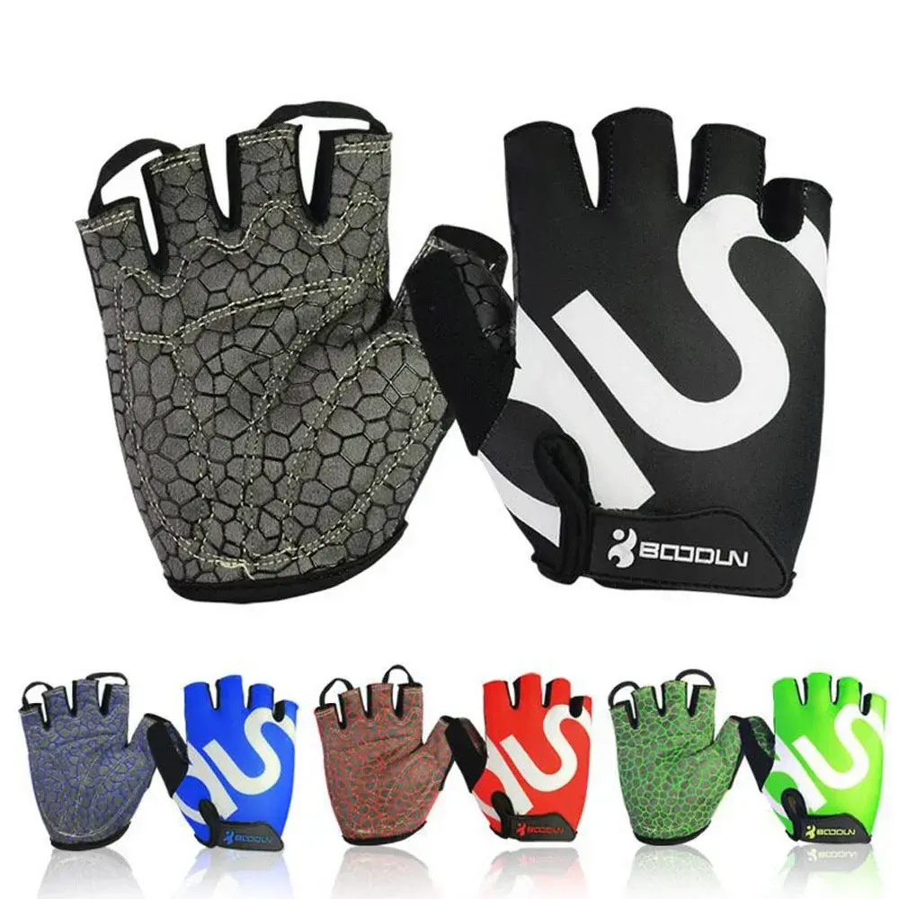 Men Women Gym Weightlifting Gloves Body Buildi