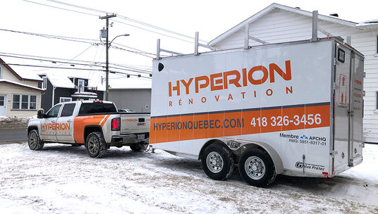 Pépin Lettrage véhicule remorque