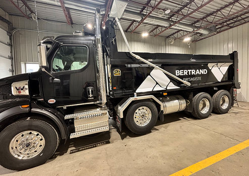 Pépin Lettrage véhicule remorque