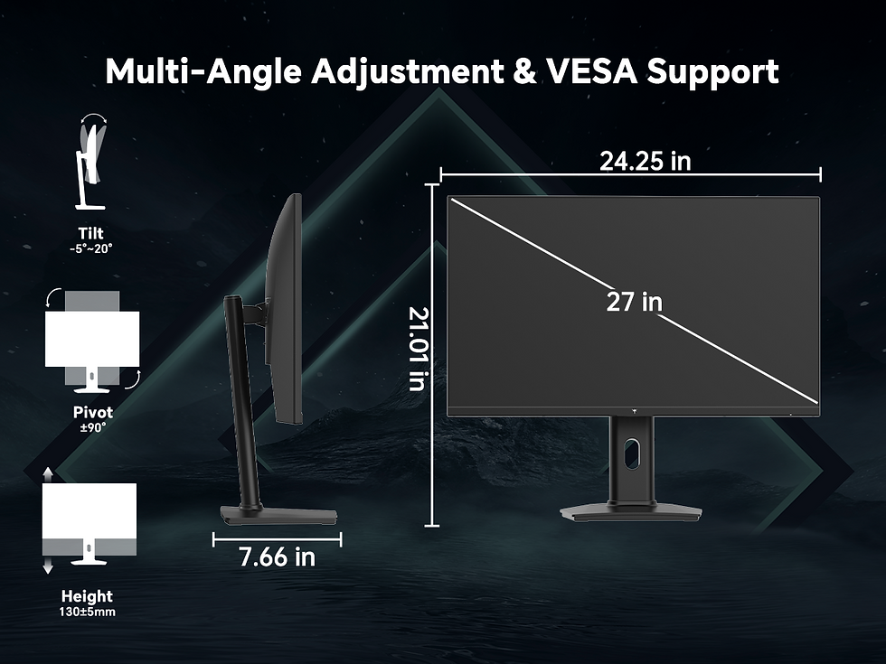 Thumbnail: KTC 27 Inch Gaming Monitor 240Hz, FHD 1080p