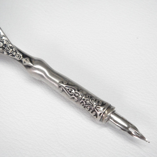 DALLAITIダライッティ ラグジュアリー羽根ペン ブルー インクボトル