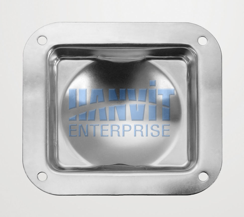 Zinc blue flat wheel cup (Small)