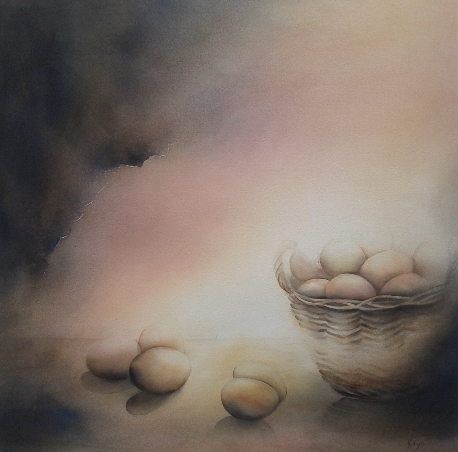 Que d'oeufs 70x70