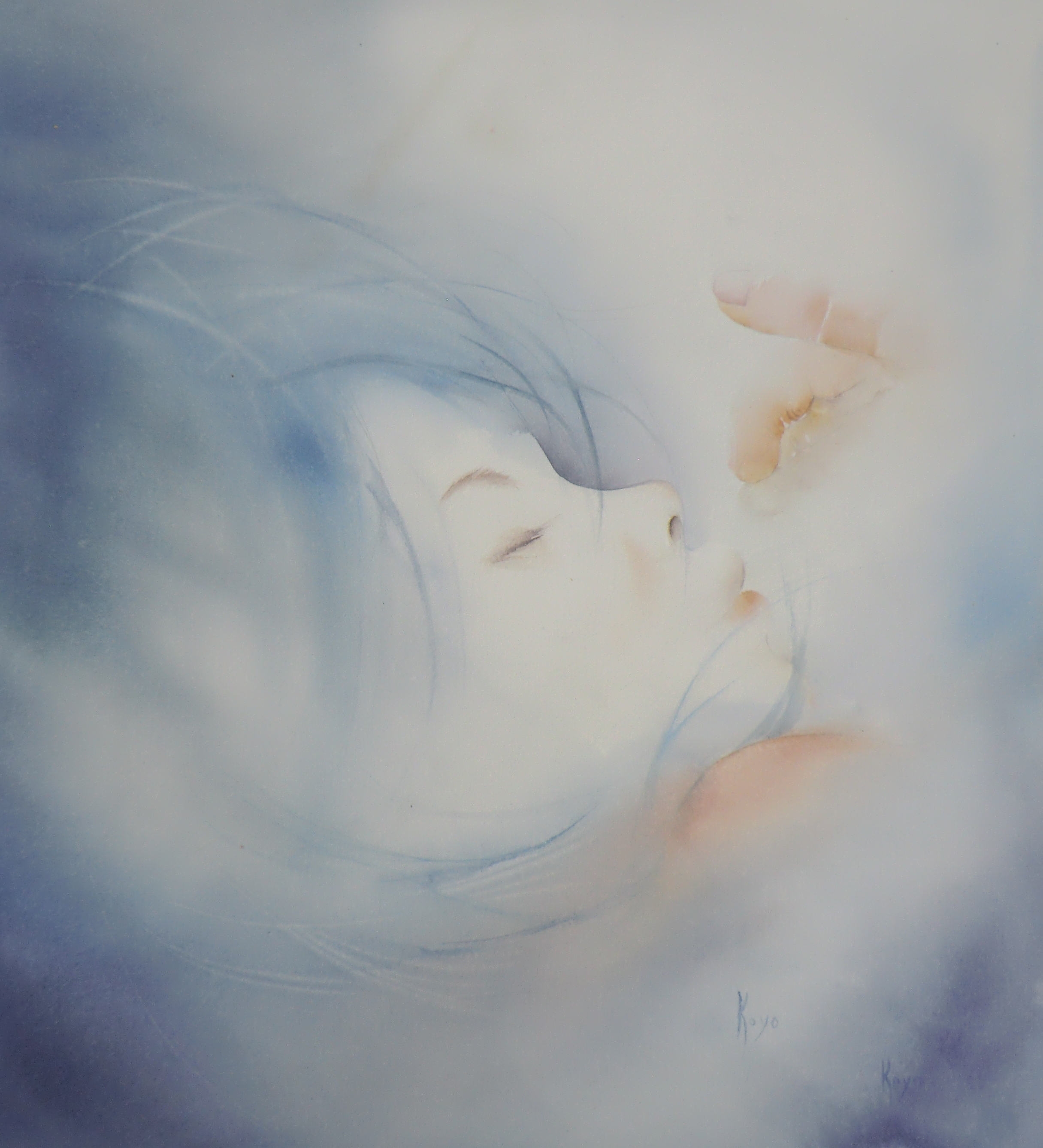 Rêve bleu 50x50