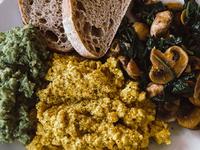 Plant Based Cooking: Super Scrambled Tofu