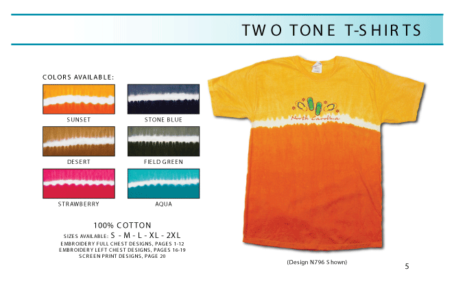 TWO TONE T-SHIRTS