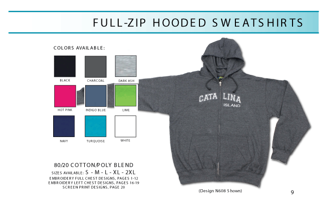 FULL-ZIP HOODED SWEATSHIRTS