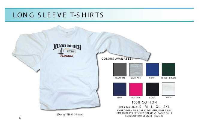 LONG SLEEVE T-SHIRTS