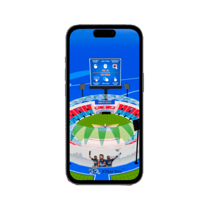 LSG 360° Stadium AR: Explore the stadium virtually.