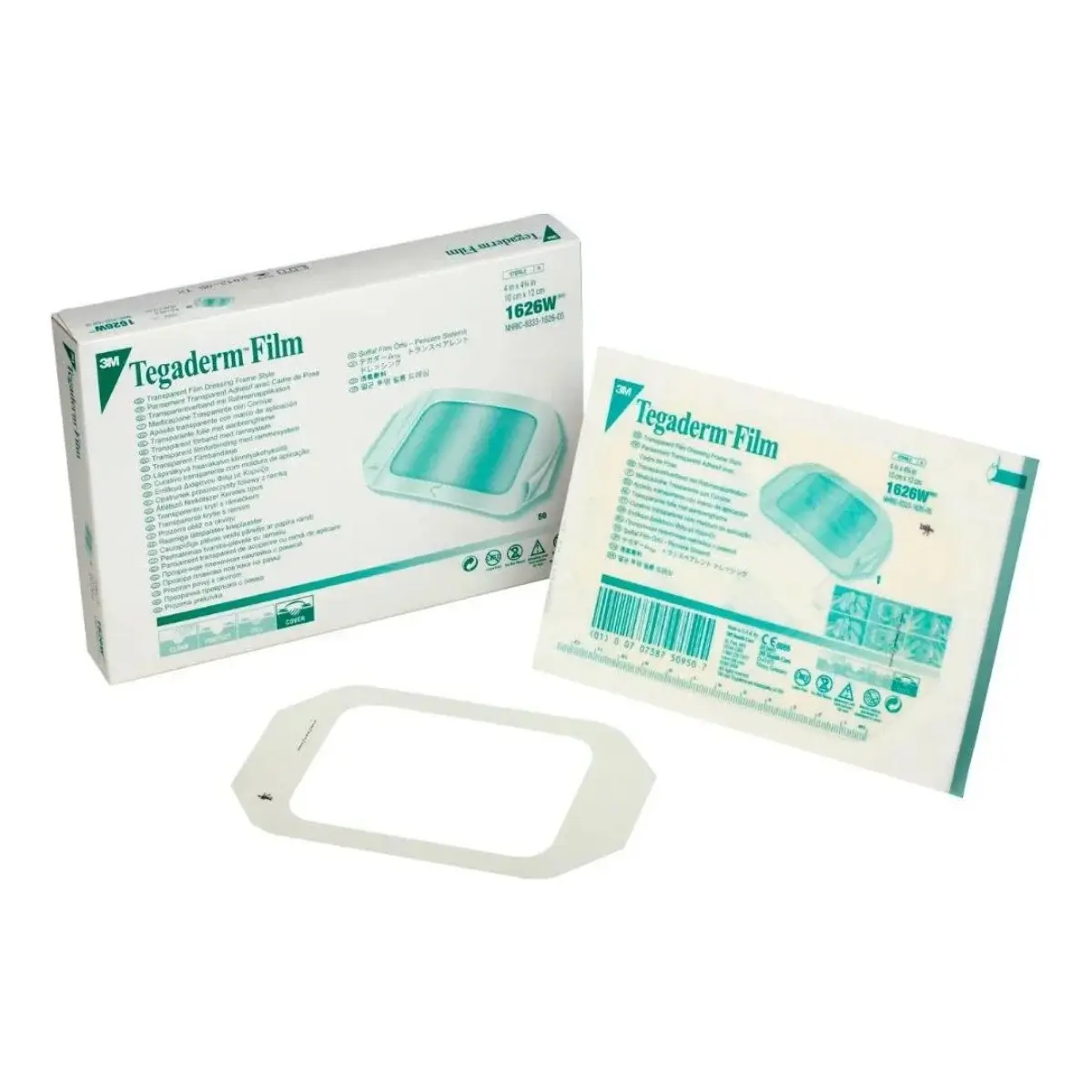 Curativo Tegaderm Filme Transparente Estéril 10cm x 12cm 3M - 1un