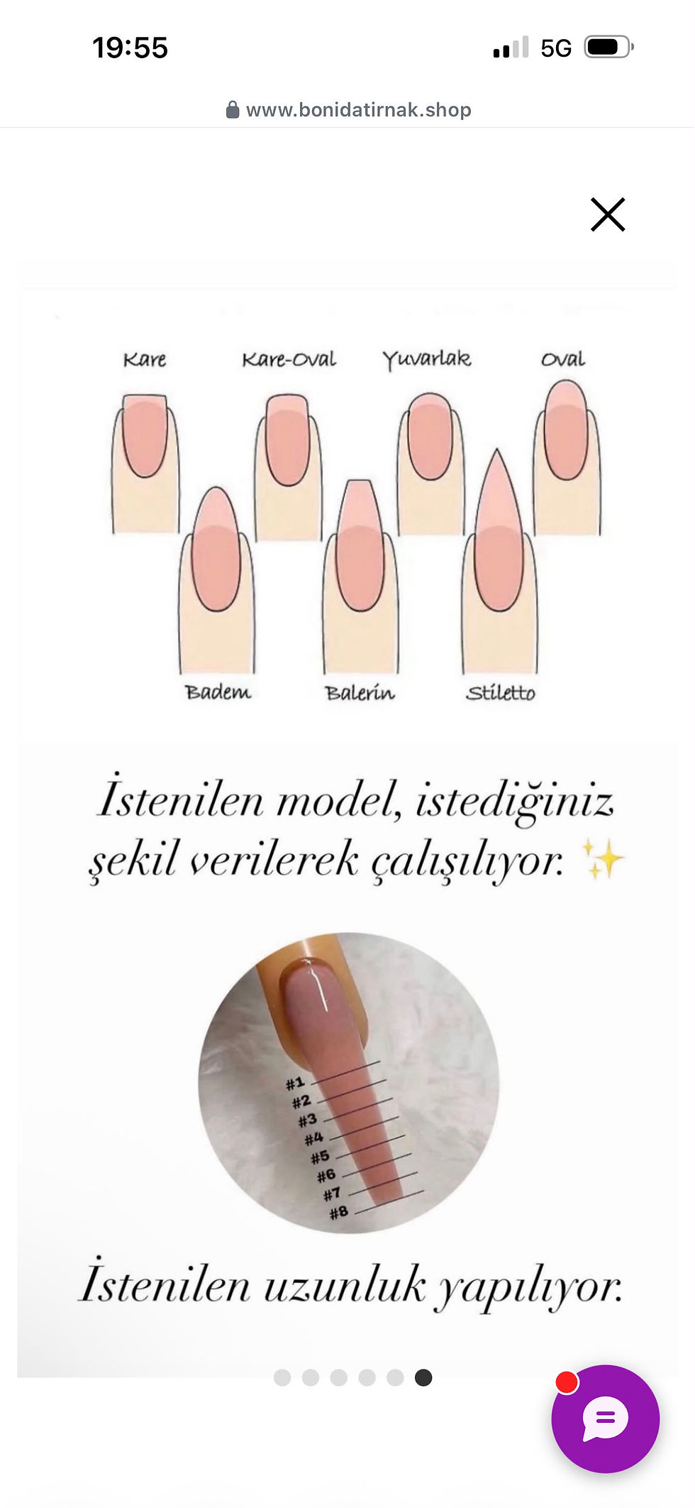 Küçük resim: Protez Takma Tırnak (Açıklamayı Okuyunuz)  