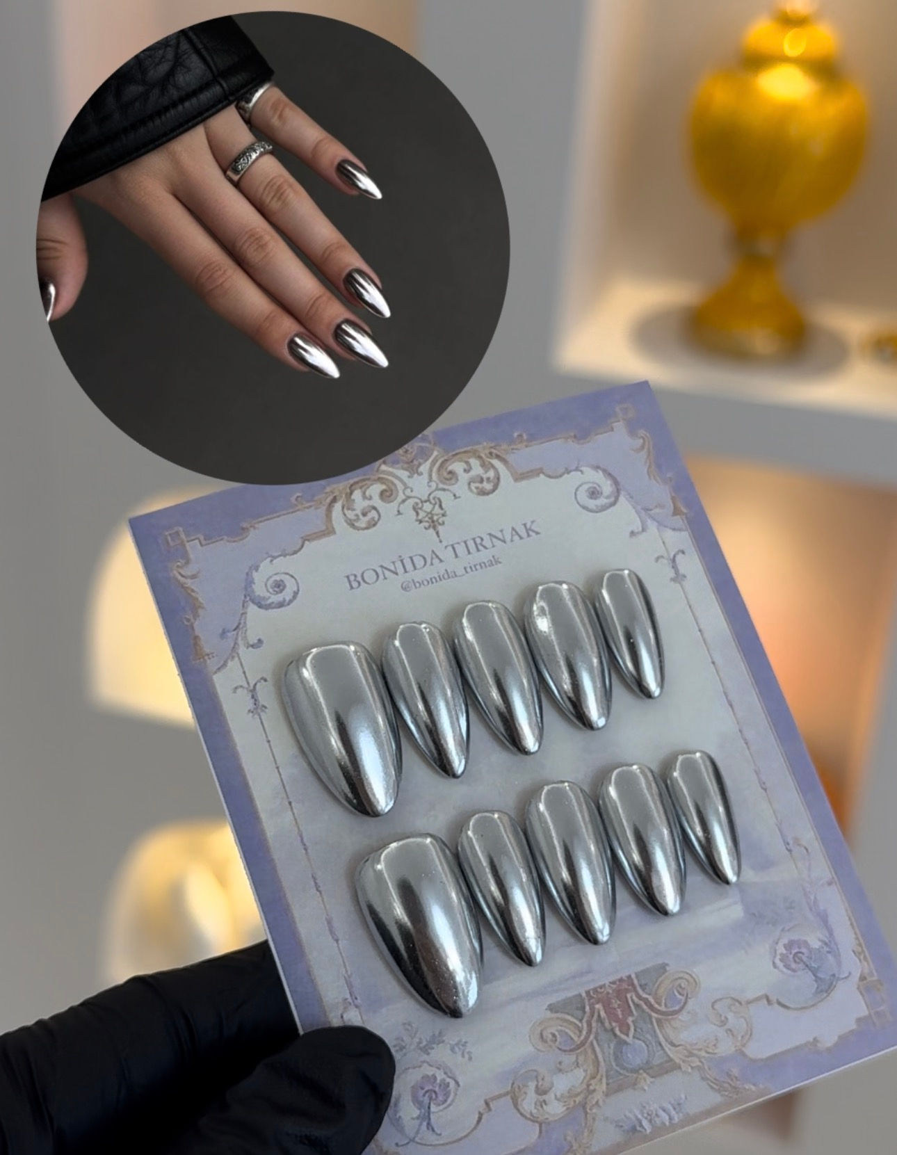 Protez Takma Tırnak (Açıklamayı Okuyunuz)  