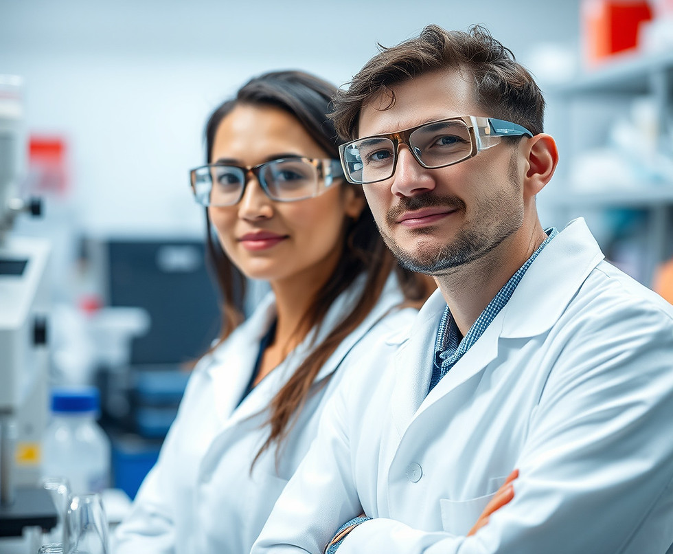 2 scientist in a laboratory setting with a bright blurred background.jpg
