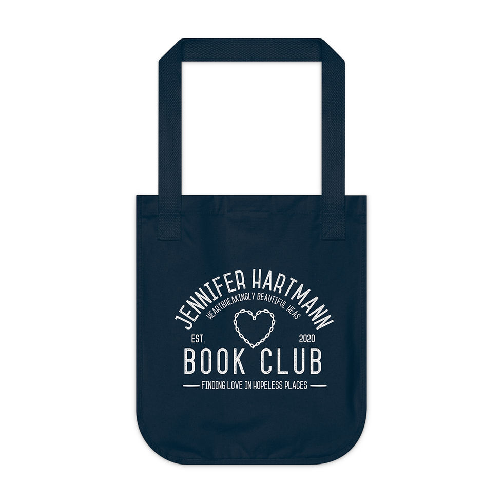 Thumbnail: Jennifer Hartmann Book Club Organic Canvas Tote Bag