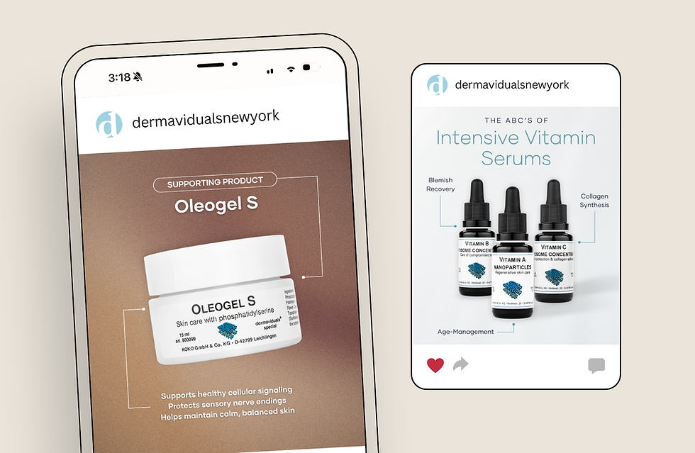 dermaviduals-social-media-design