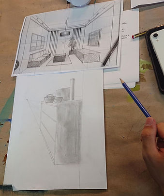 Formation artisan réalisation croquis