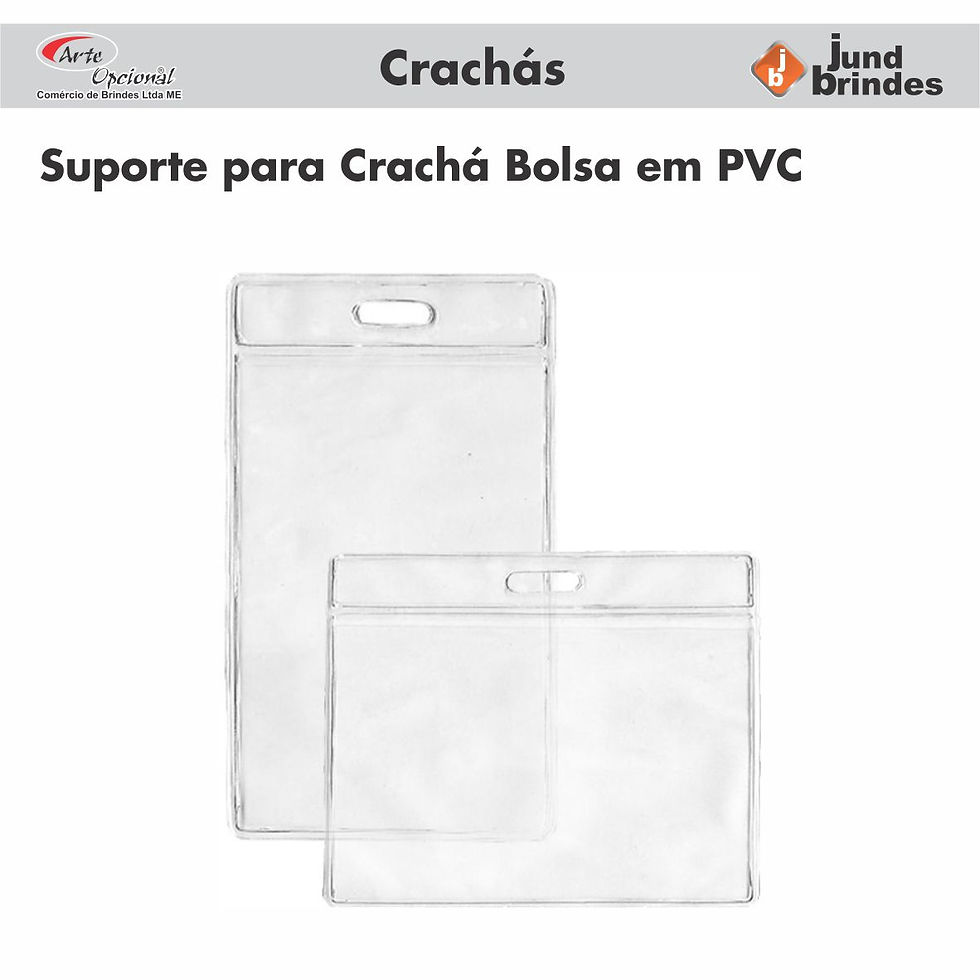 Suporte para Crachá PVC