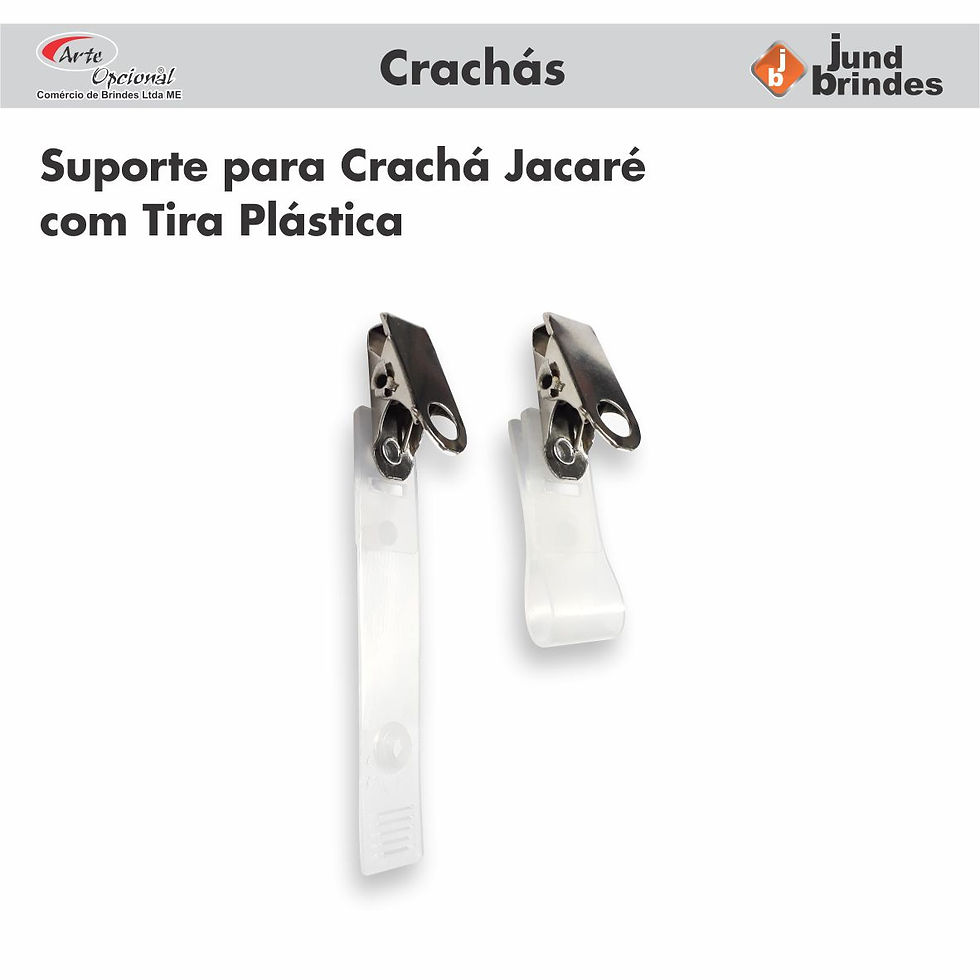 Suporte para Crachá Jacaré