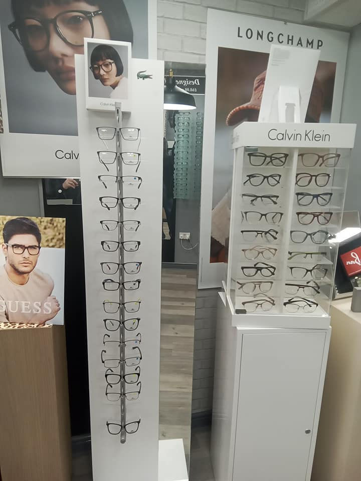 Longchamp and Lacoste glasses at Ilkeston Factory Specs