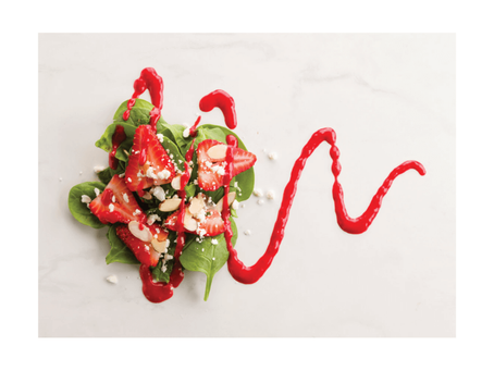 Erdbeer-Mandel-Salat