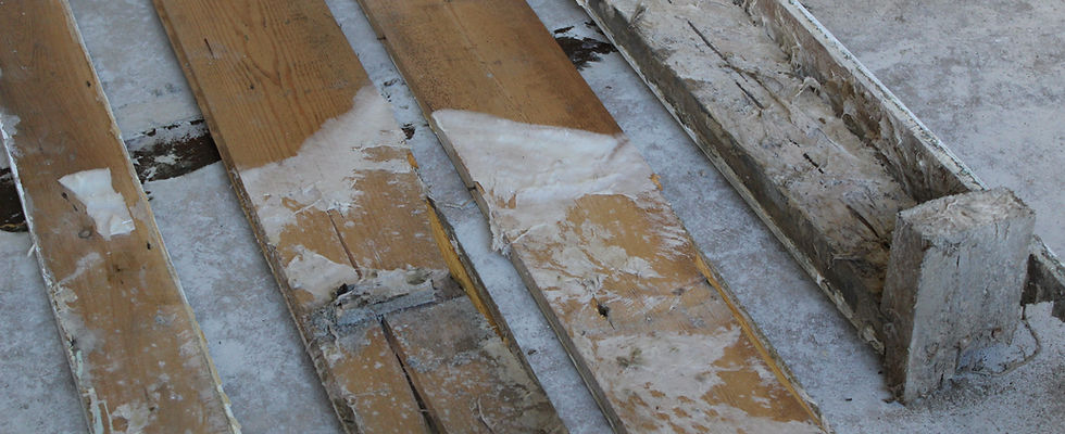 Dry Rot under floorboards