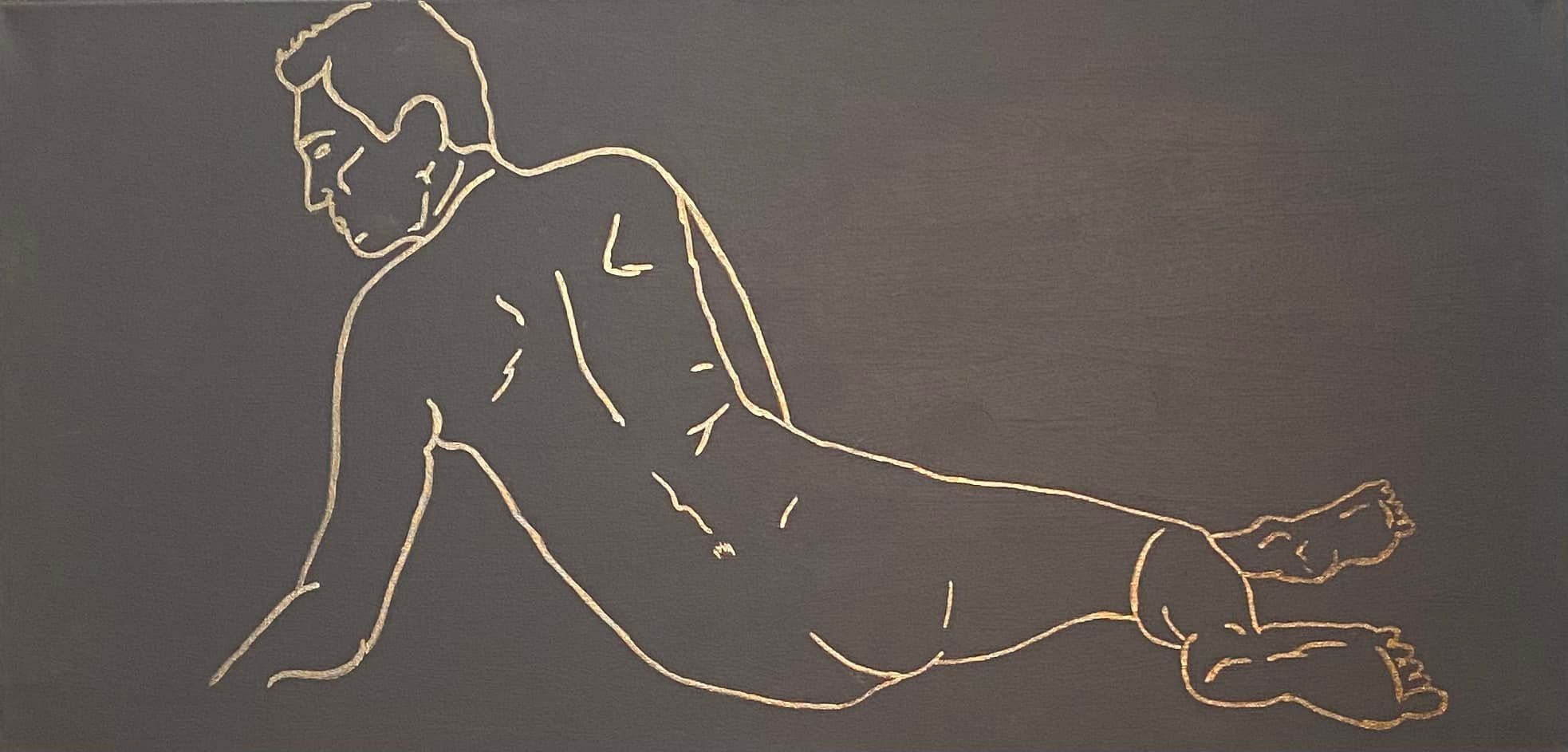 Nude Triptych 2: Gray