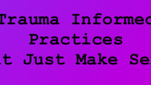 Trauma Informed Practices (That Just Make Sense!)