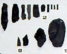 Скребки, призматические пластины