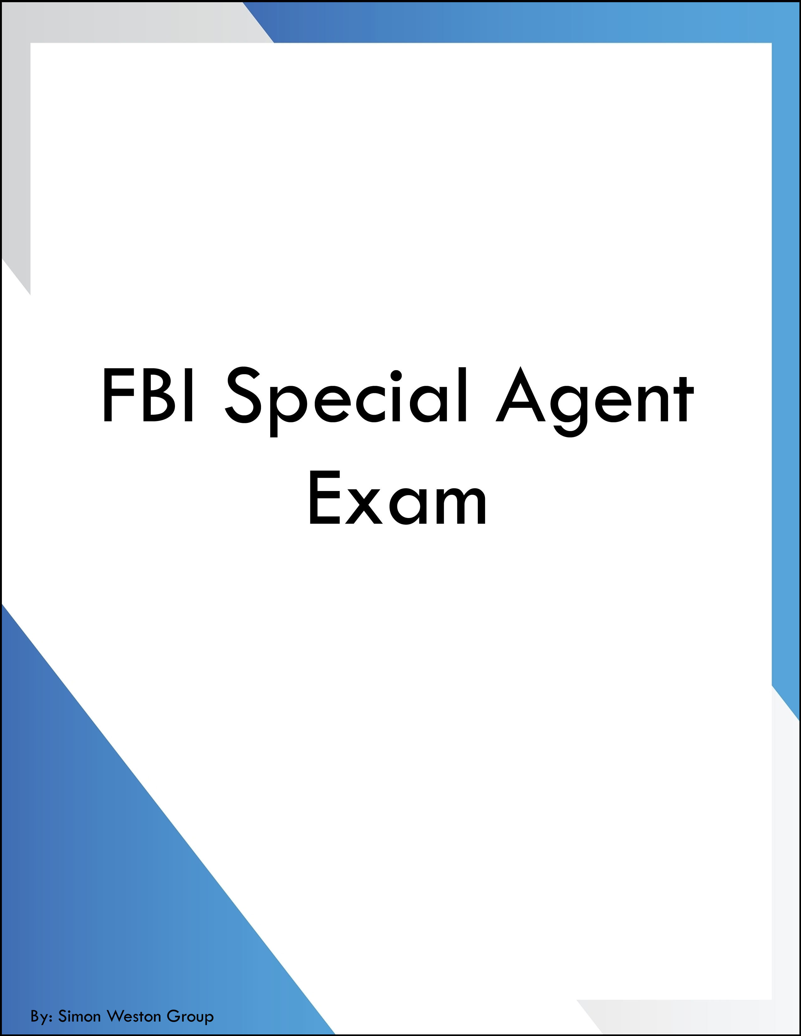 FBI Special Agent Exam