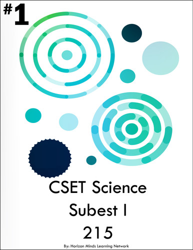 CSET Science Subtest I CSET 215 | RCQ Books