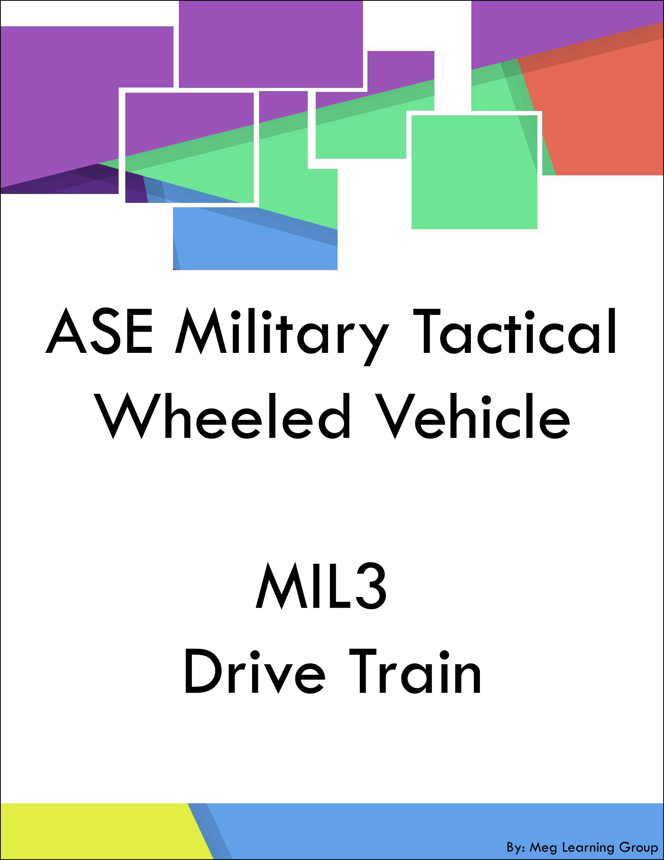 ASE MIL3 Study Guide Book