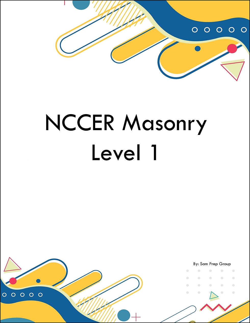 NCCER Masonry Level 1