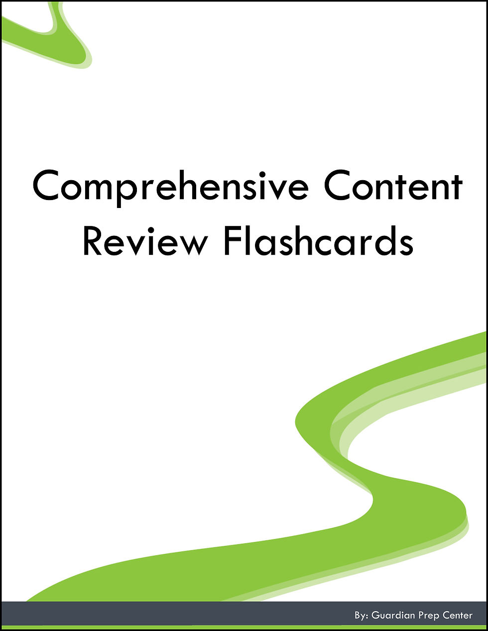 Comprehensive Content Review Flashcards