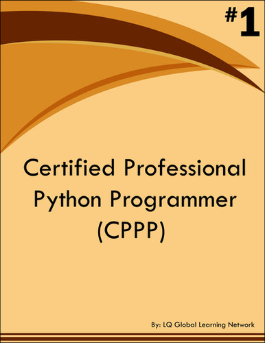Certified Professional Python Programmer CPPP | RBM Publisher