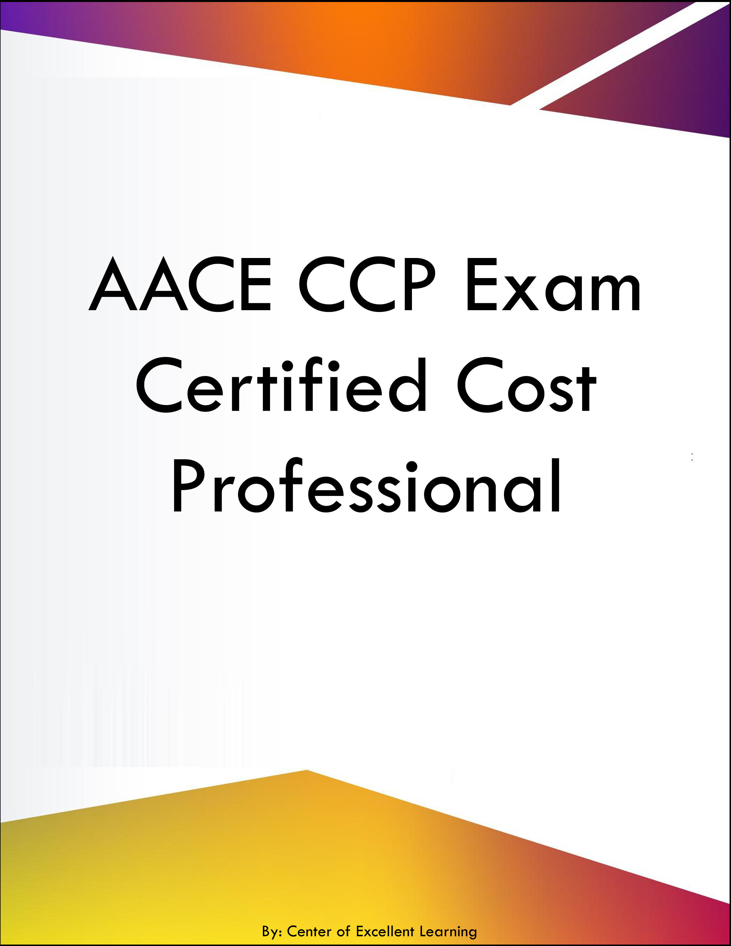 AACE CCP Exam Certified Cost Professional | RBM Publisher