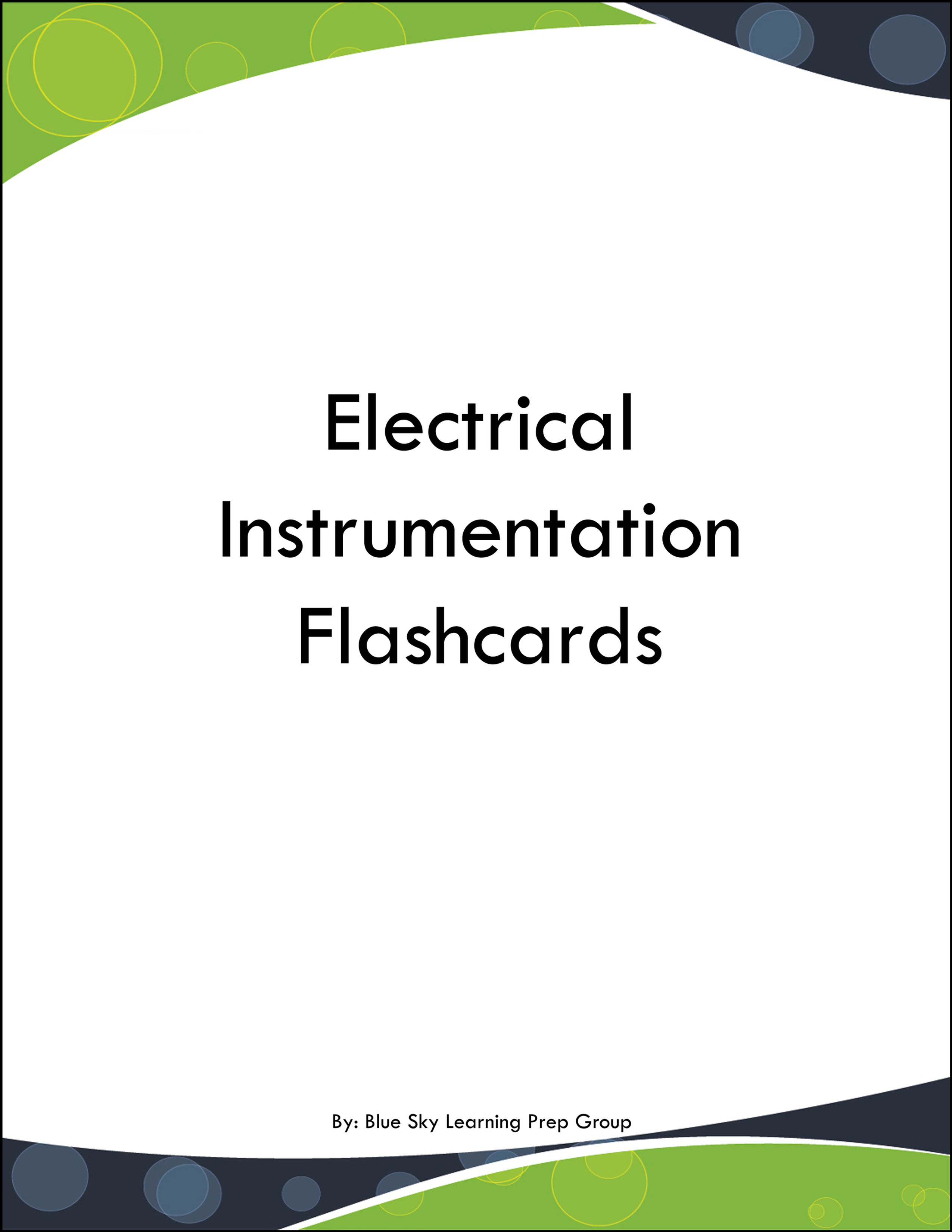 Electrical Instrumentation Flashcards