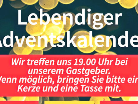 Lebendiger Adventskalender 2025