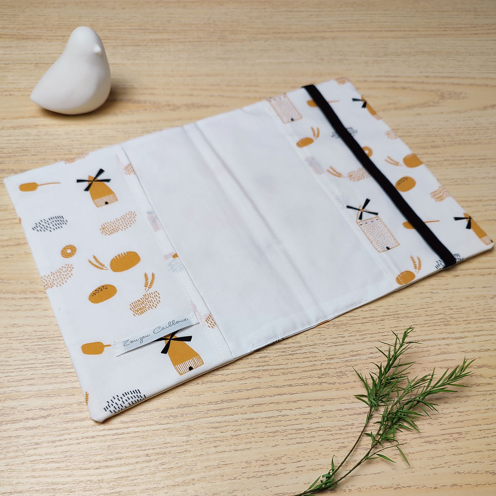 Miniature : Protège carnet de santé Oekotex fabriqué en France