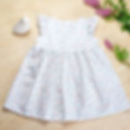 ROBE DE CÉRÉMONIE BÉBÉ VOILE DE COTON FRANCE ZOUZOU CAILLOUX