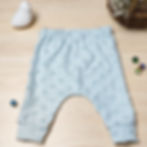 Sarouel pois gris bébé made in France Oekotex