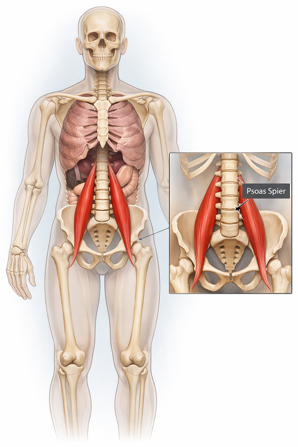 Trauma & Lichaamsverbinding : De Psoas, Nervus Vagus en Fascia