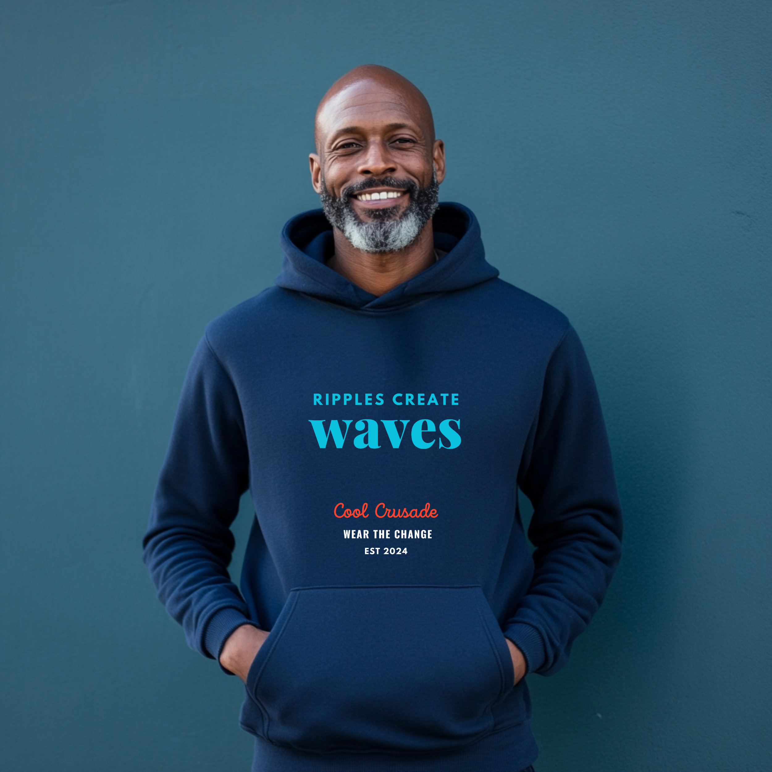 RIPPLES CREATE WAVES Unisex Hoodie