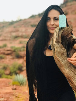 Raquel Spring, Priestess, Sedona AZ, 2020