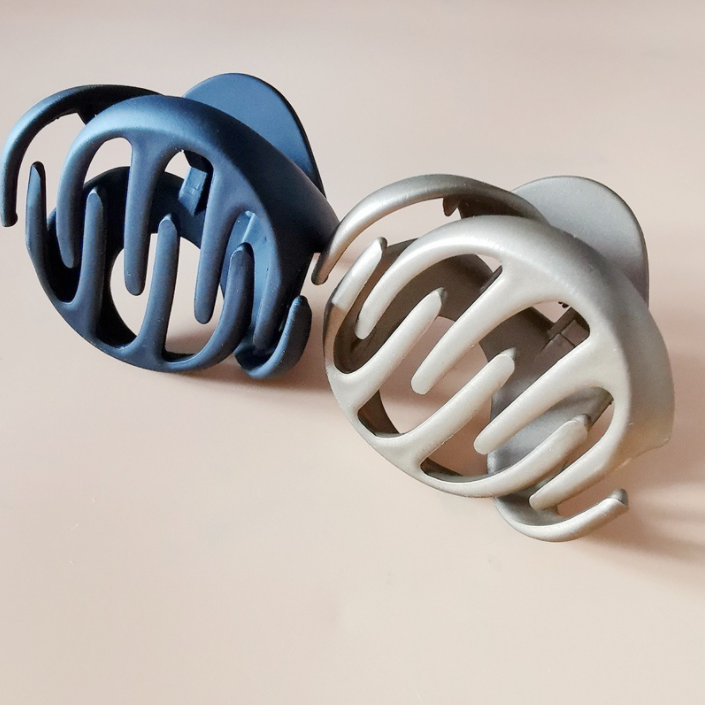 Thumbnail: Medium Snail Plastic Claw Clips, Hair Clips, Hair Catcher, Hair Accessories