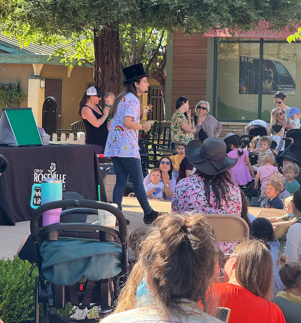 Tot Time with Roseville Public Library.